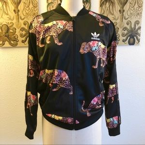 Adidas x Farm Oncada Leopard Track Jacket